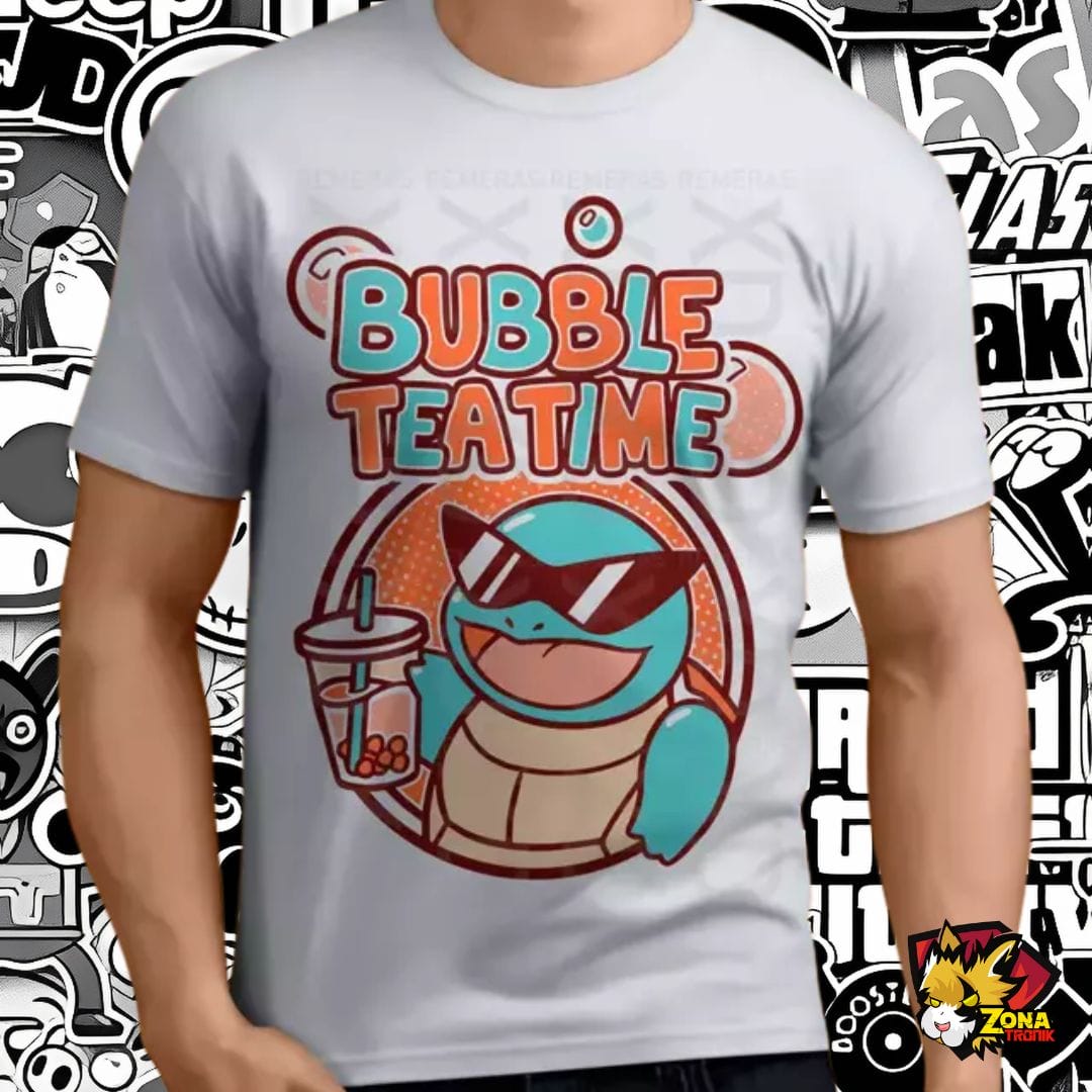 REMERA TALLE L BUBBLE TEA