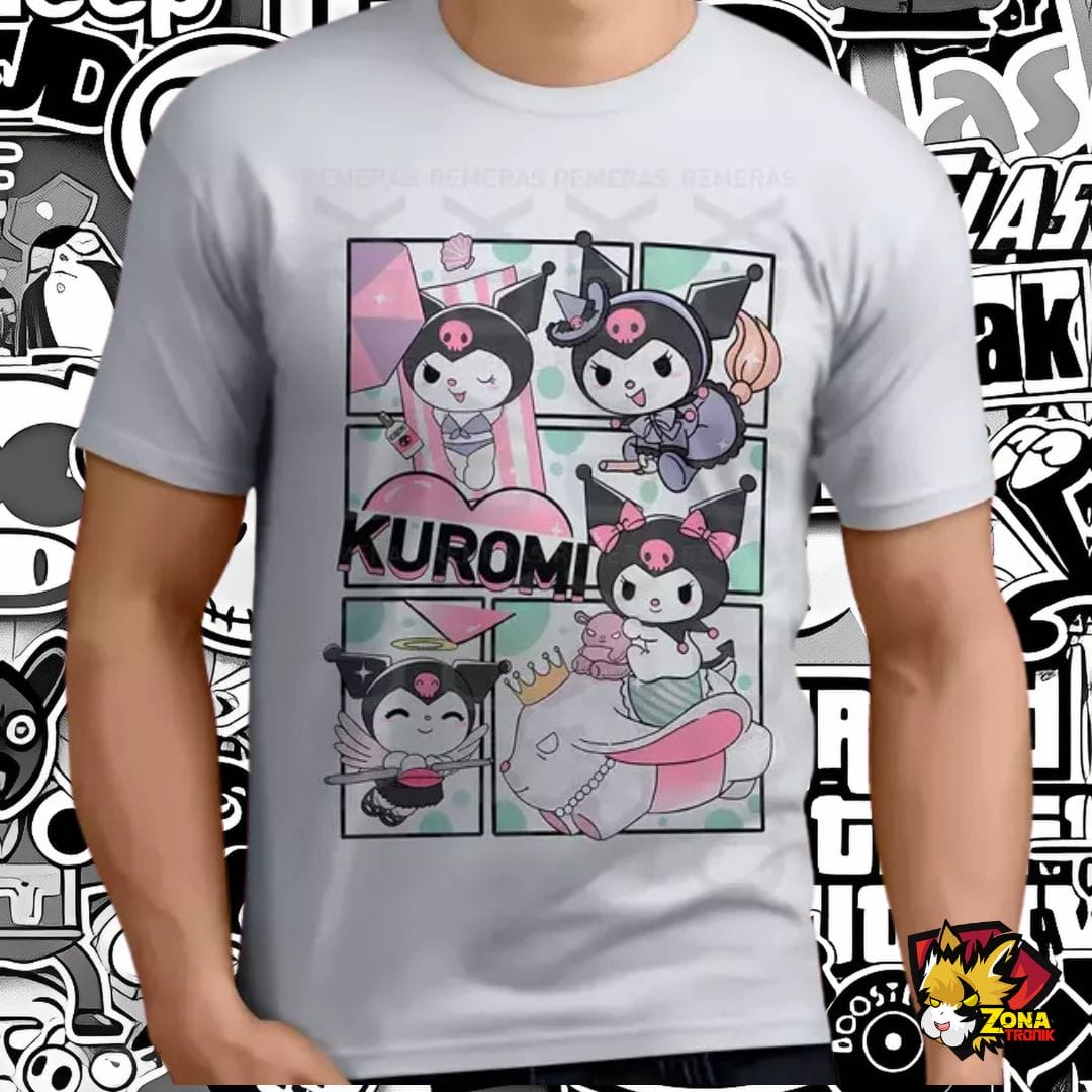 REMERA TALLE L KUROMI