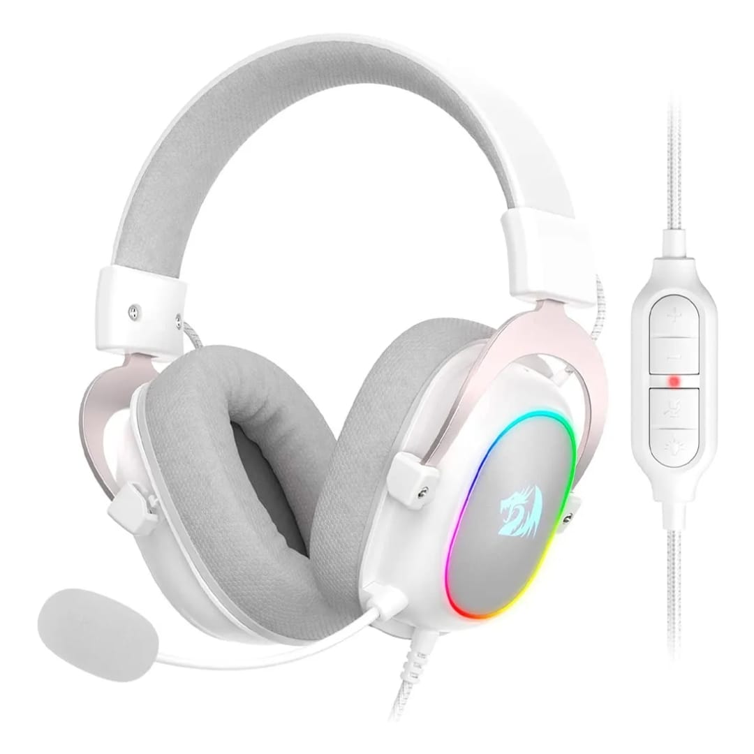 Auriculares Redragon Zeus X White H510W-RGB