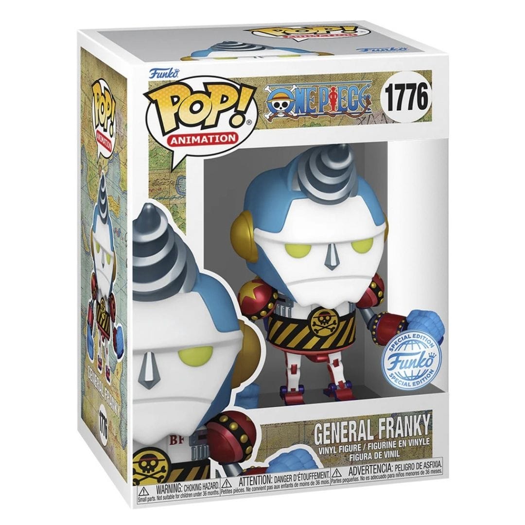 FUNKO POP ONE PIECE 4 GENERAL FRANKY *EX* 1776