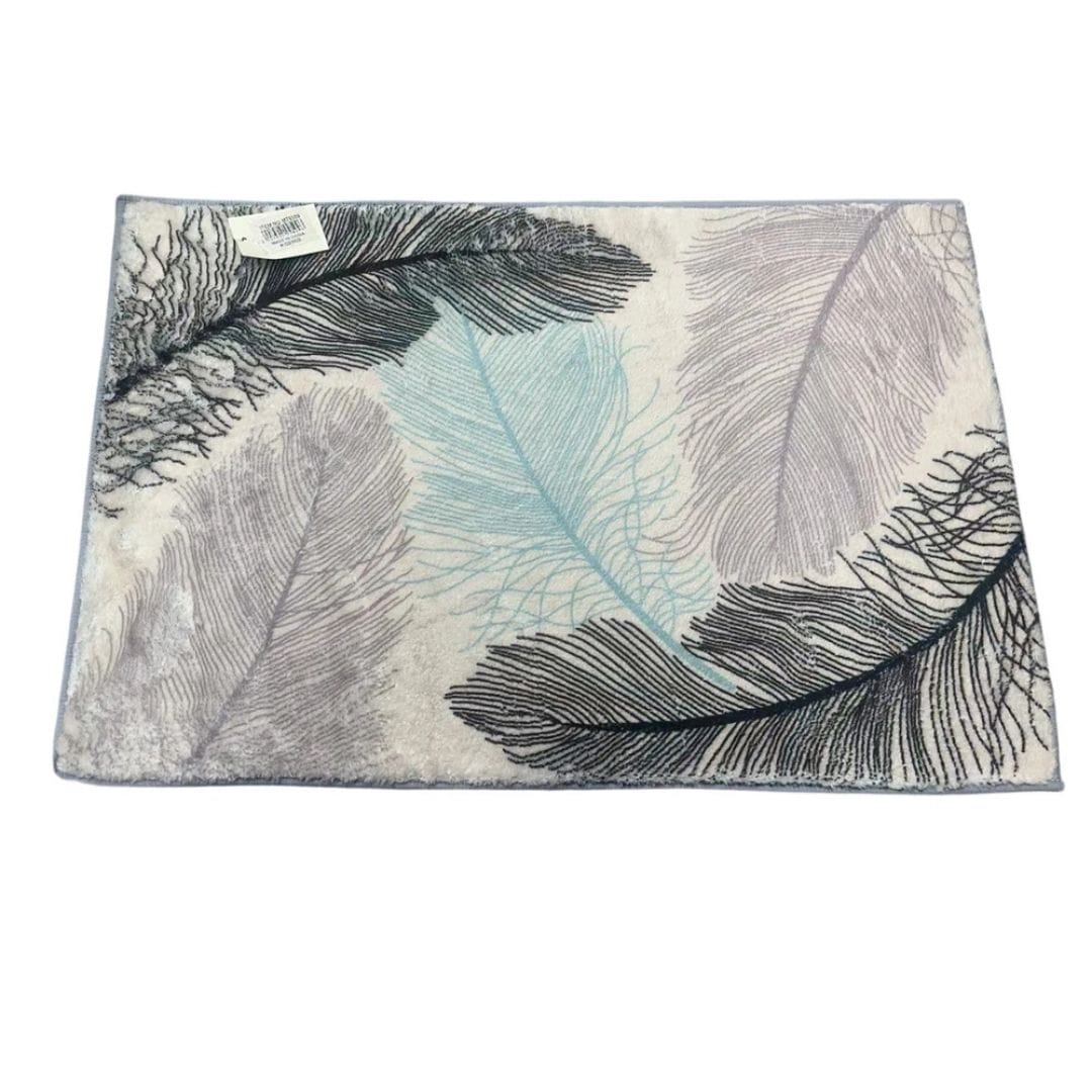 ALFOMBRA BA?O/PIEZA 40X60 PLUMAS