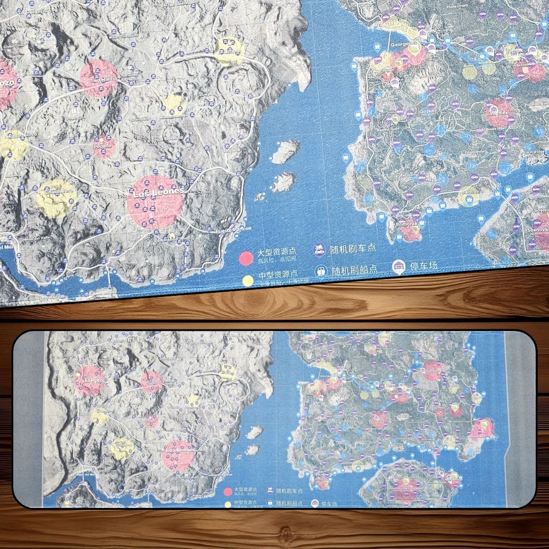 Pad 89cm x 30cm Mapa Videojuego