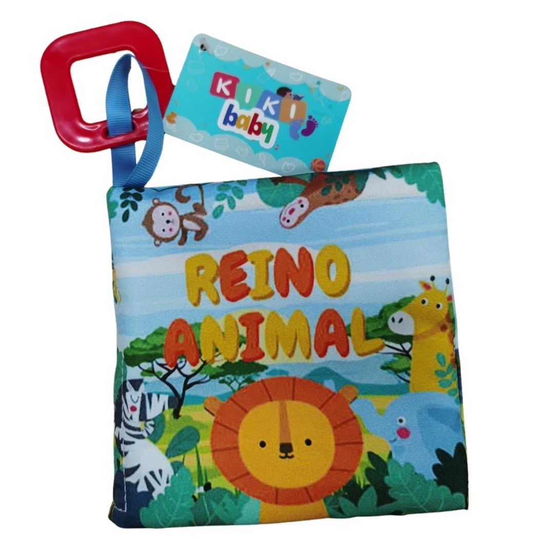LIBRO DE TELA REINO ANIMAL