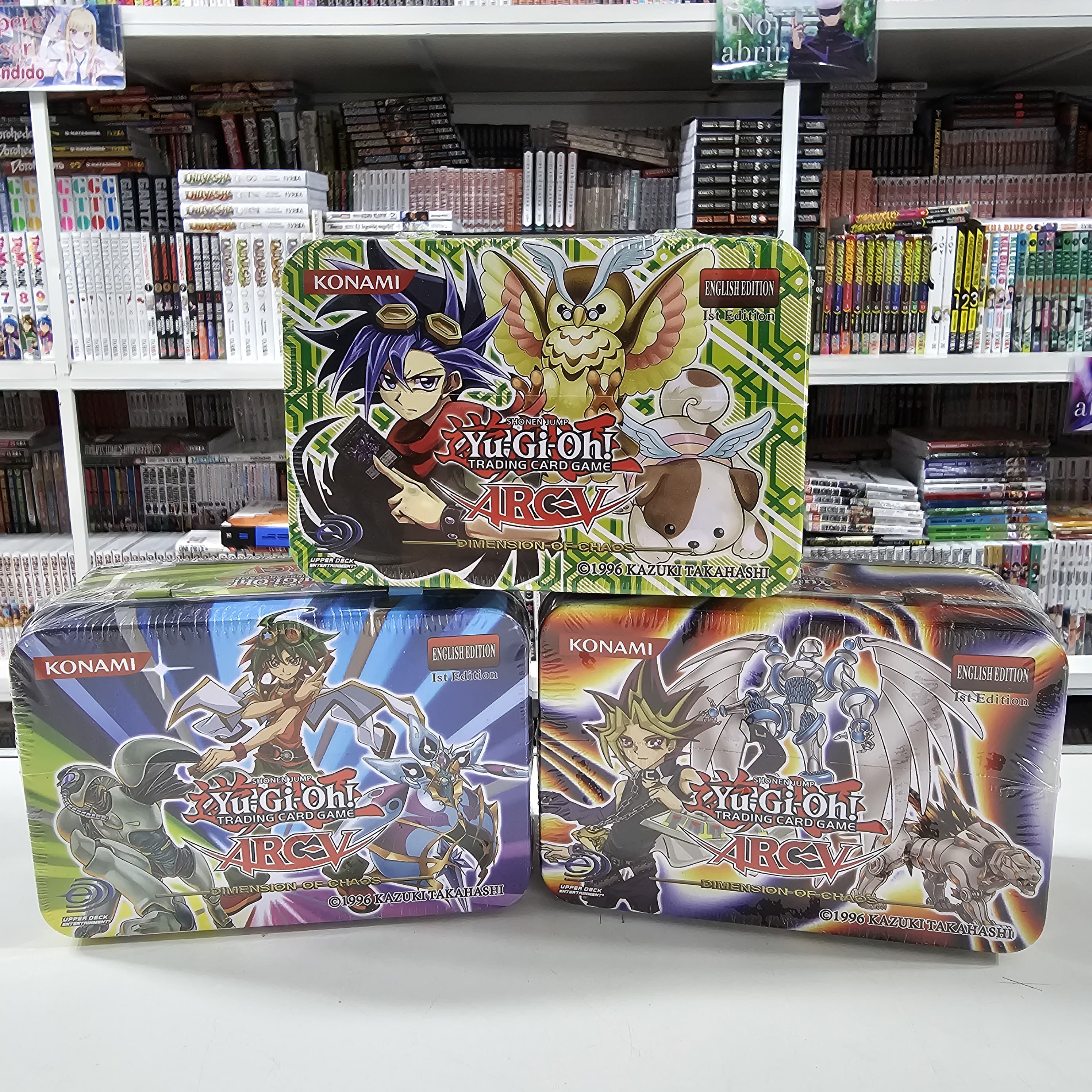 Cartas Yu gi oh en caja