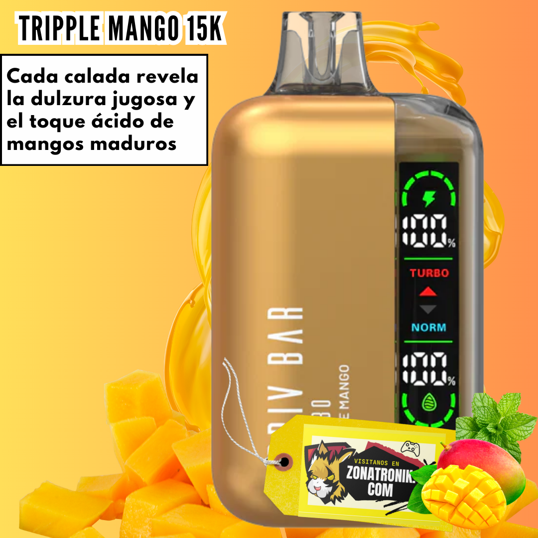 SMOK PRIVBAR 15K TRIPPLE MANGO