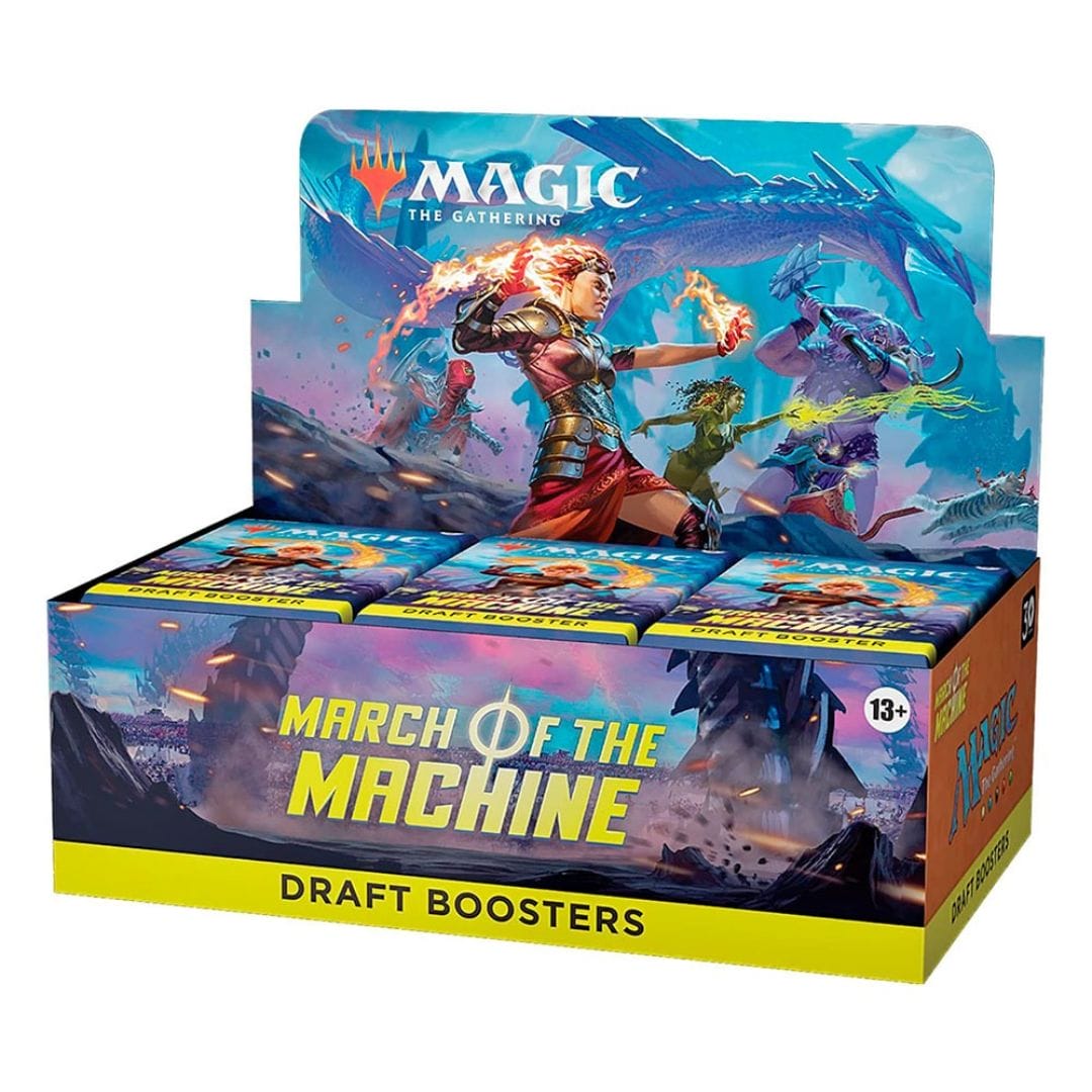 CARDS MAGIC MTG MARCH OF THE MACHINES DRAFT BOOSTER BOX X1