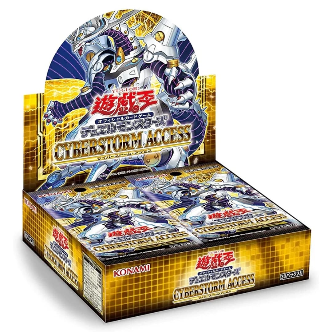 CARTAS KONAMI YU-GI-OH TCG: CYBERSTORM ACESS BOOSTER PACK 24PCS