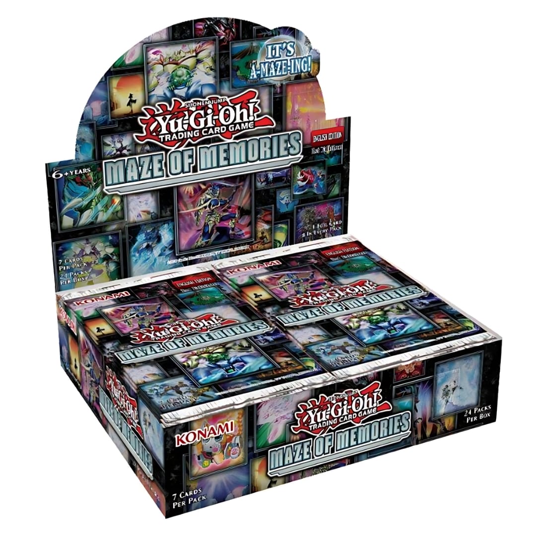 CARTAS KONAMI YU-GI-OH TCG: MAZE OF MEMORIES BOOSTER PACK 24PCS