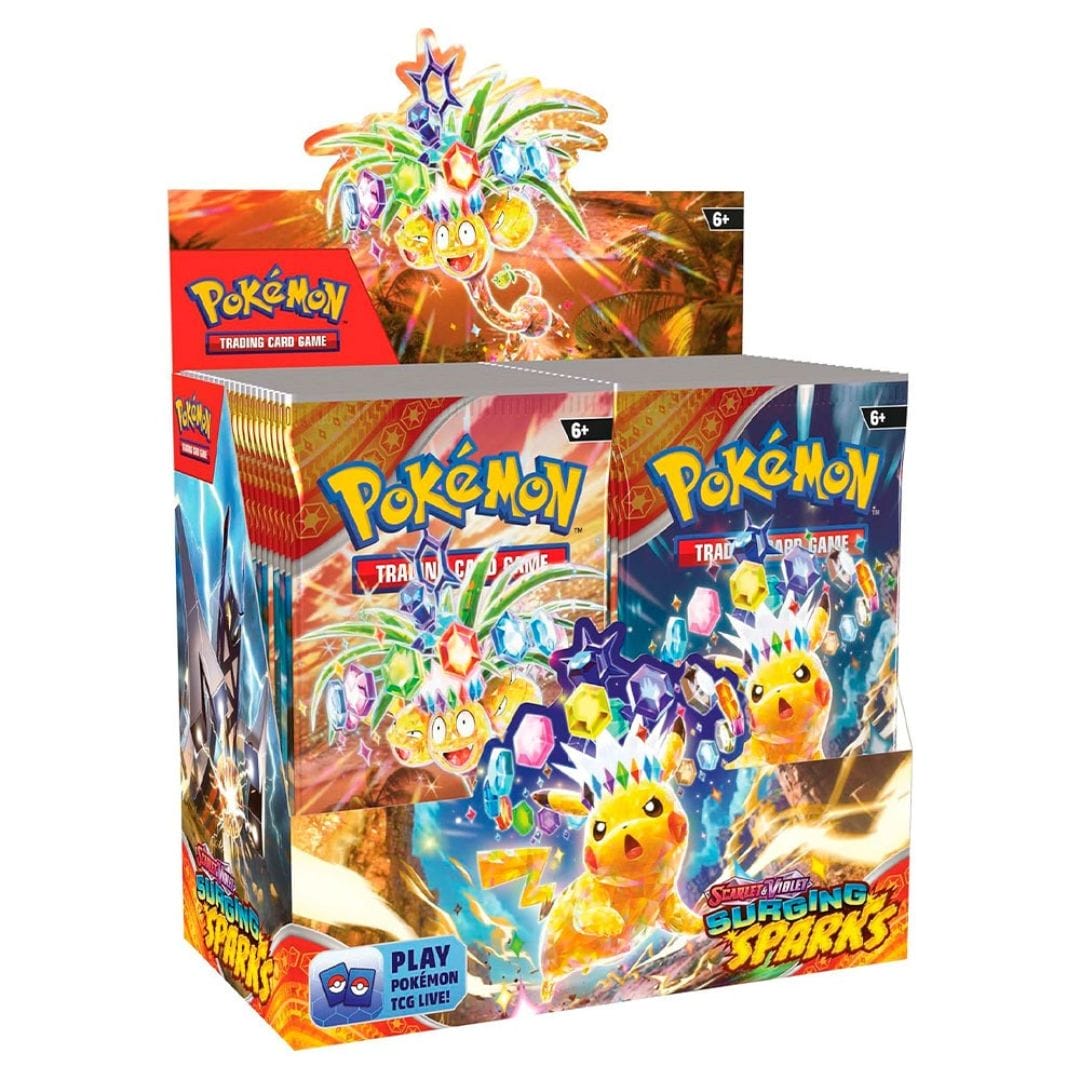 CARDS POKEMON TCG SCARLET & VIOLET SURGING SPARKS DISPLAY 36 SOBRES