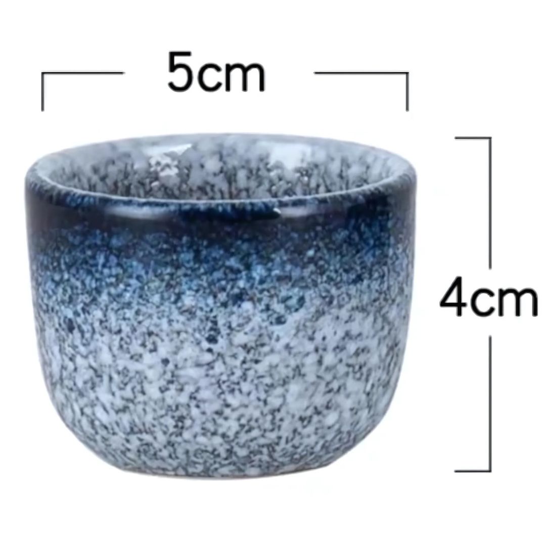 VASO PARA SOJU/SAKE AZUL 35ML