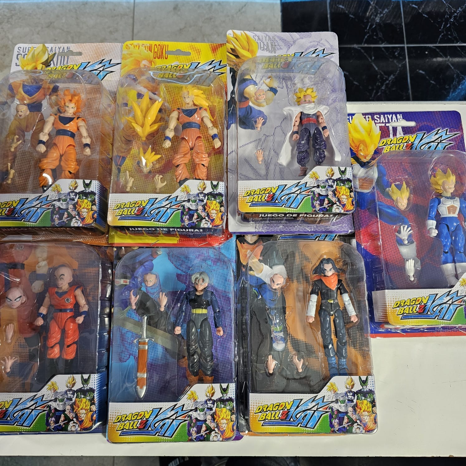 Juguete Dragon Ball articulado replica x1