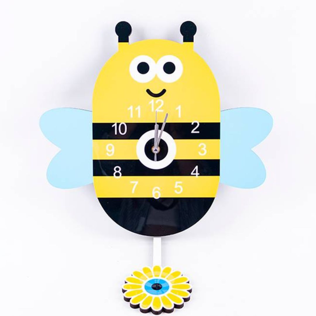 RELOJ PARED 33X35CM INFANTIL F.ABEJA