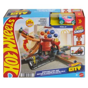 PISTA HOT WHEELS CITY - DOWNTOWN CANDY SHOP