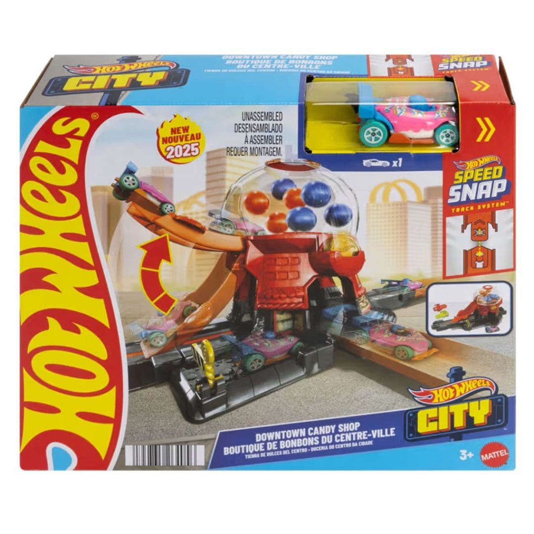PISTA HOT WHEELS CITY - DOWNTOWN CANDY SHOP