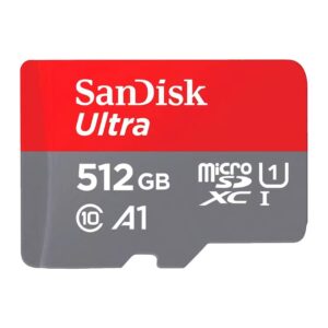 Tarjeta de Memoria Micro SD Sandisk Ultra 512GB 150MBs - SDSQUAC-512G-GN6MA