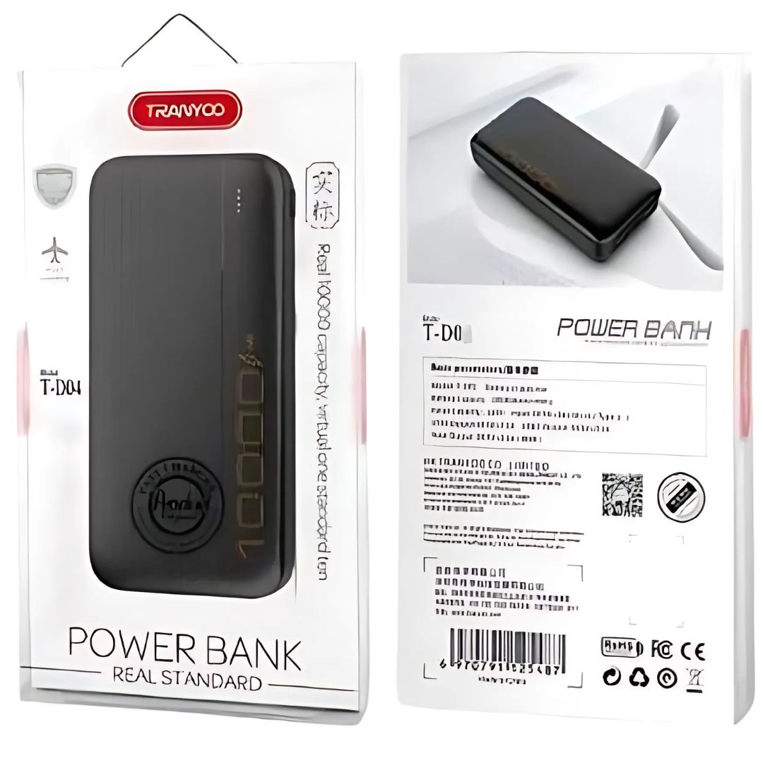 POWER BANK CARGADOR PORTATIL 10000mAH