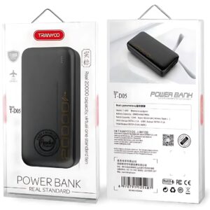 POWER BANK CARGADOR PORTATIL 20000 mAH