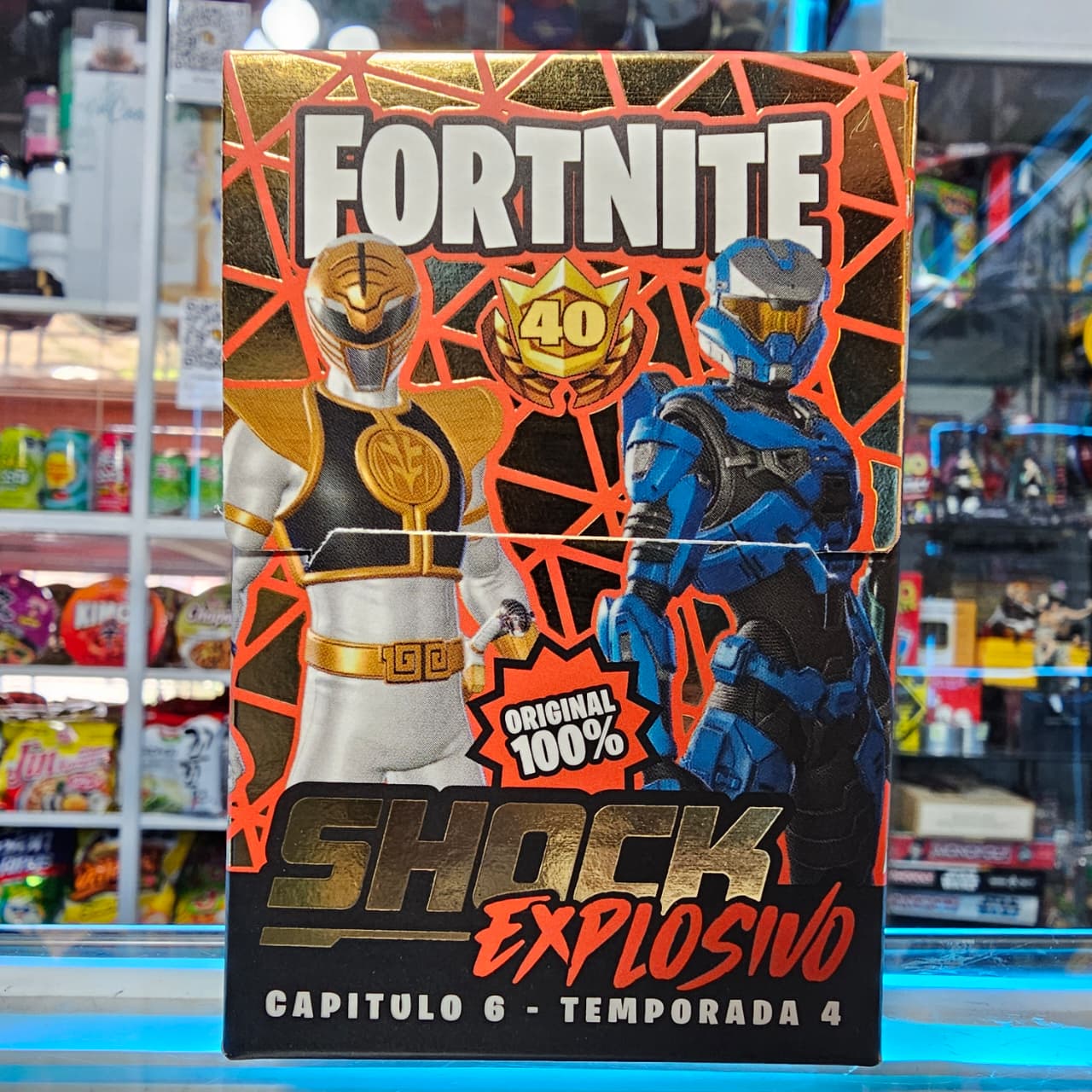 Cartas Fortnite 40 - Capitulo 6 Temporada 4 SHOK EXPLOSIVO