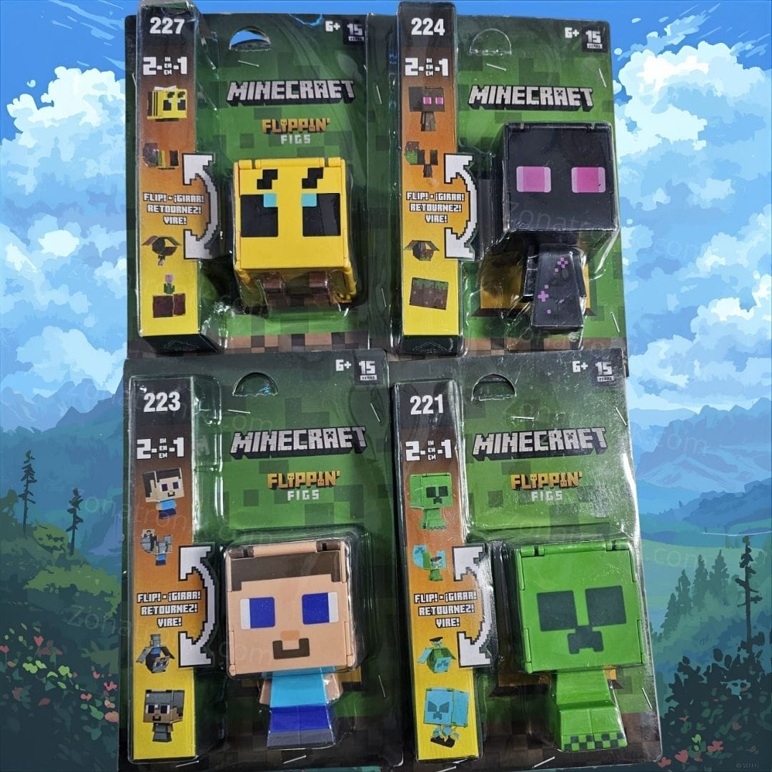 MINECRAFT 2IN1 REVERSIBLE X1