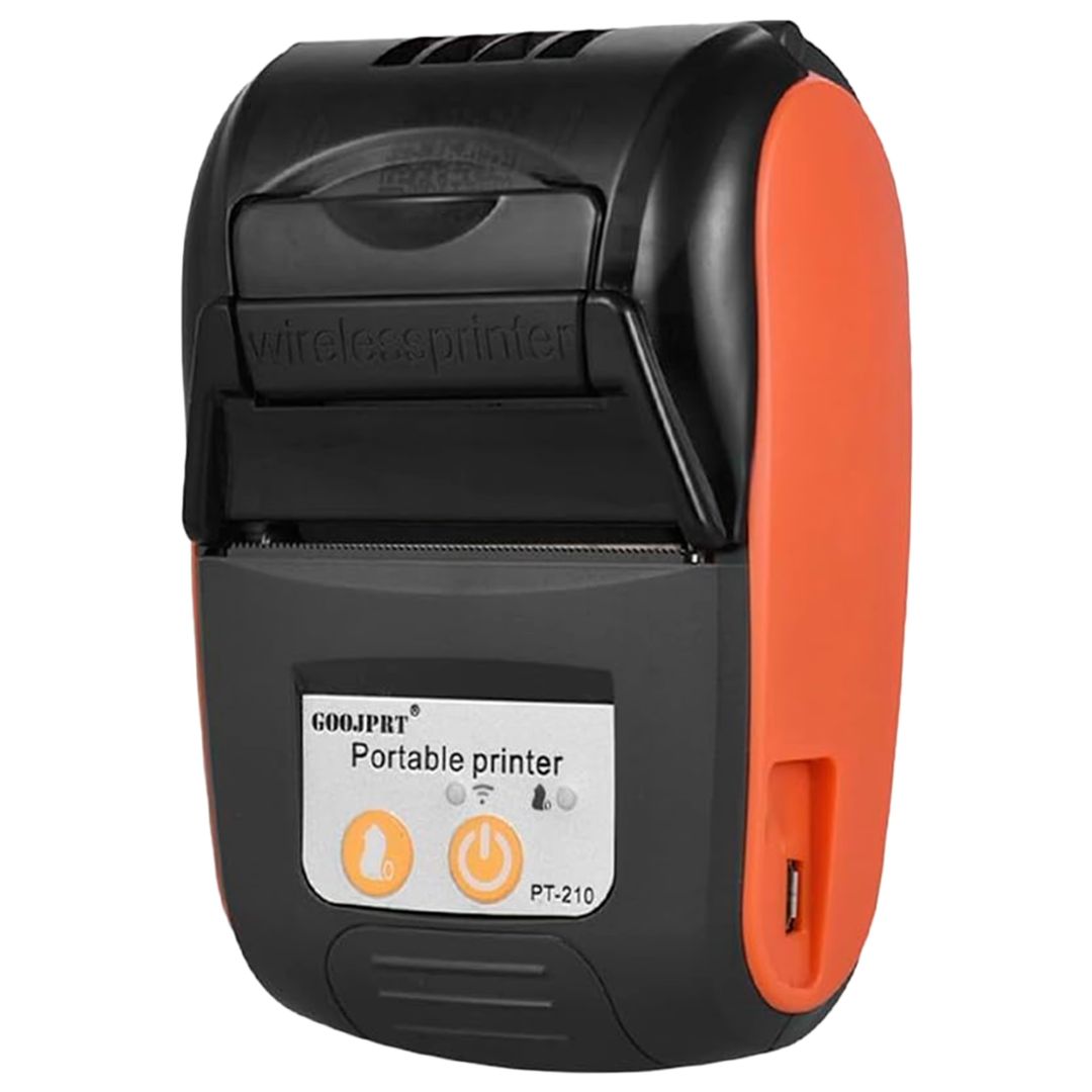 IMPRESORA MINI TERMICA PT-210 55MM ORANGE
