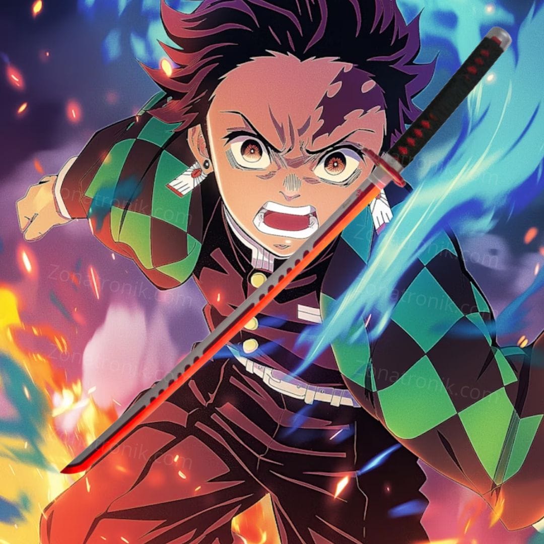 Katana Tanjiro Led - Demon slayer