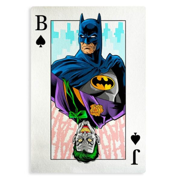 Alfombra Batman-Joker Card