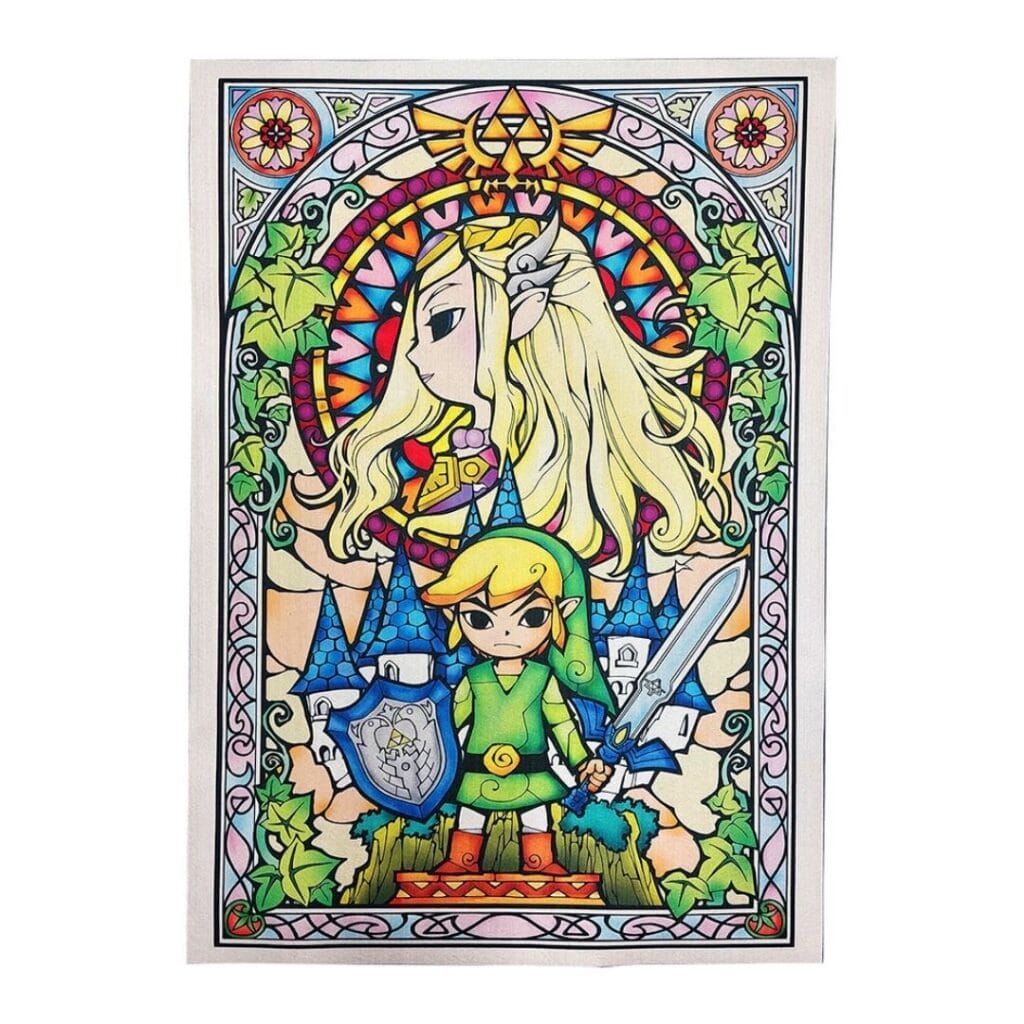 Alfombra Legend Of Zelda Glass
