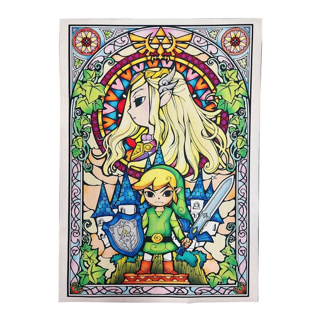 Alfombra Legend Of Zelda Glass