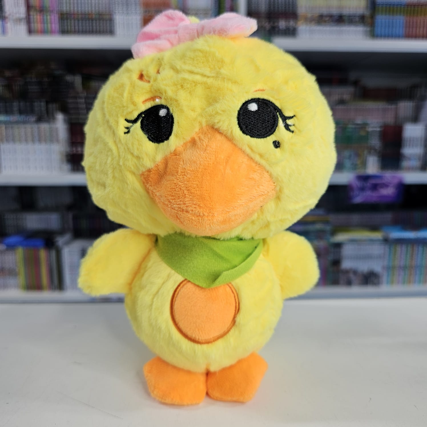 Peluche Lisa - Black Pink Flocked