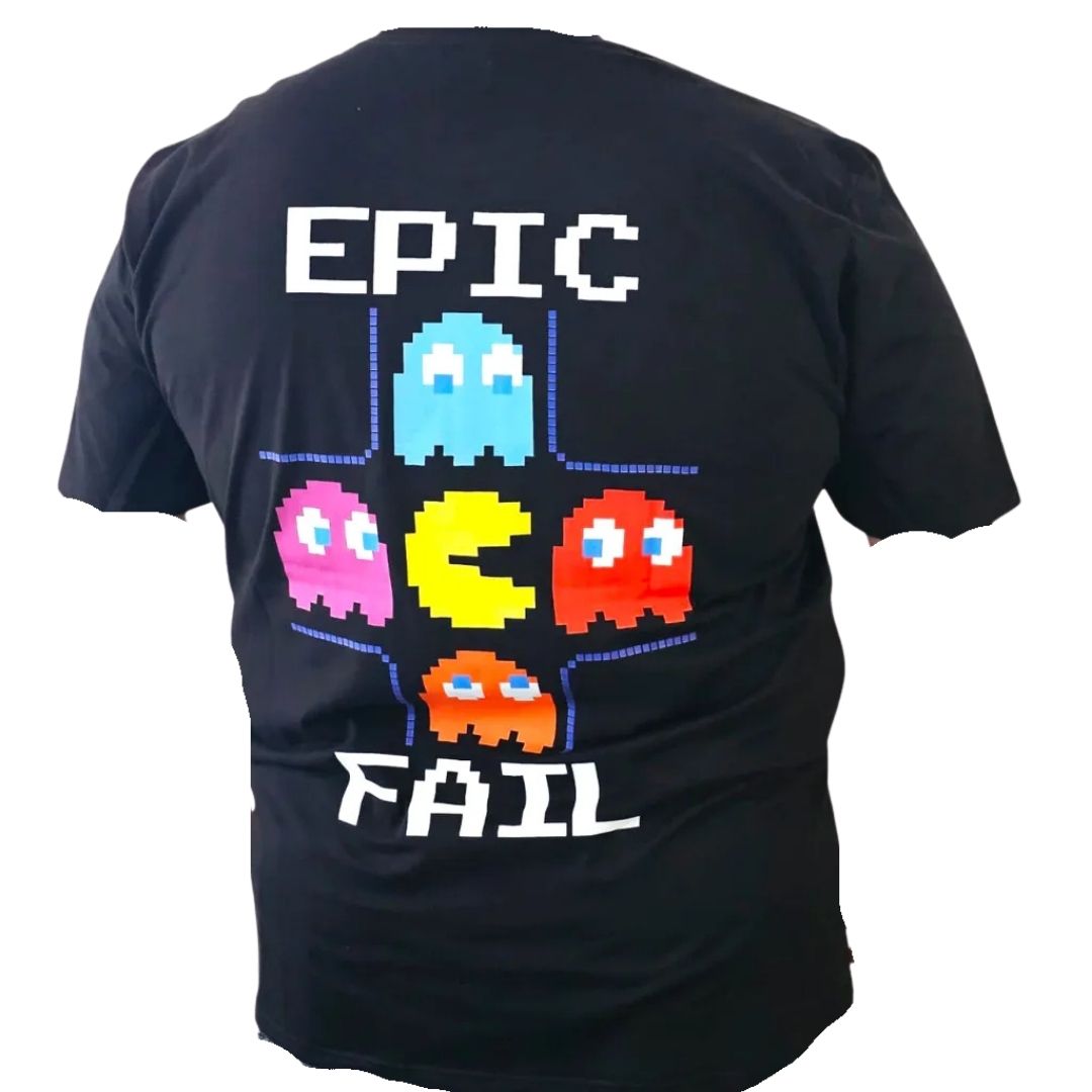 Remera Pac Man Talle 4XL