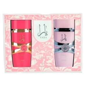 Kit Perfume Lattafa Yara Candy + Lattafa Yara Eau de Parfum Femenino 2x100ml