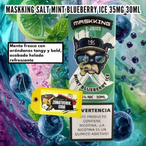 MASKKING SALT MINT BLUEBERRY ICE 35MG 30ML