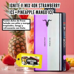 IGNITE V-MIX 40K STRAWBERRY ICE+PINEAPPLE MANGO ICE