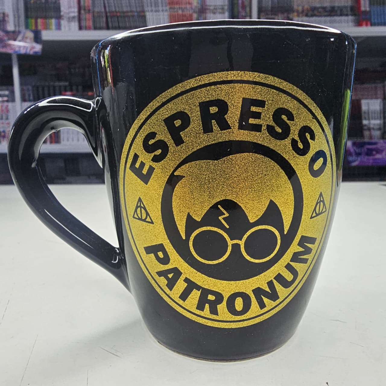 Taza Espresso Patronum	- Harry Potter