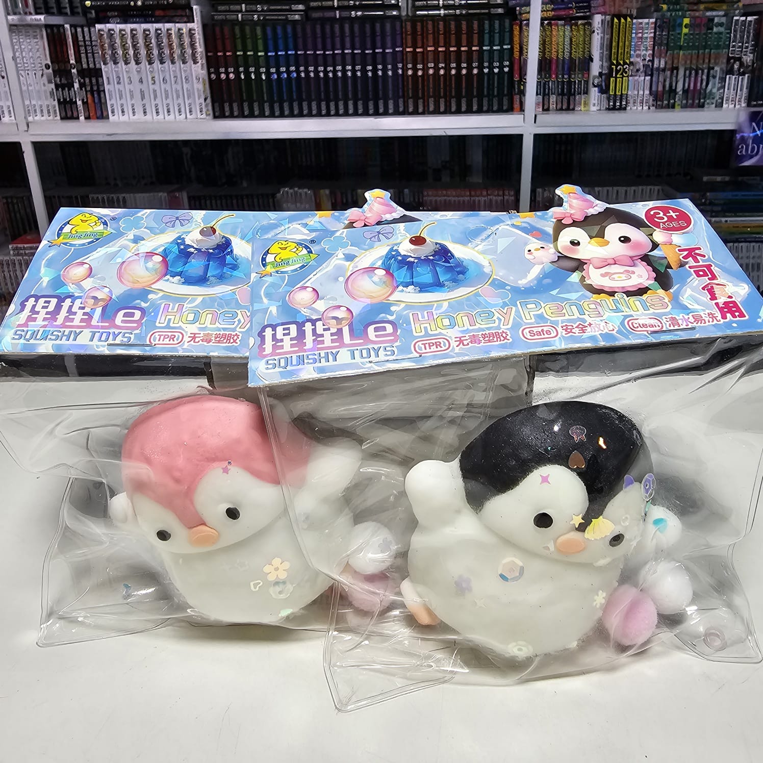 Squishy Pinguino Honey Antiestres Suave C/u
