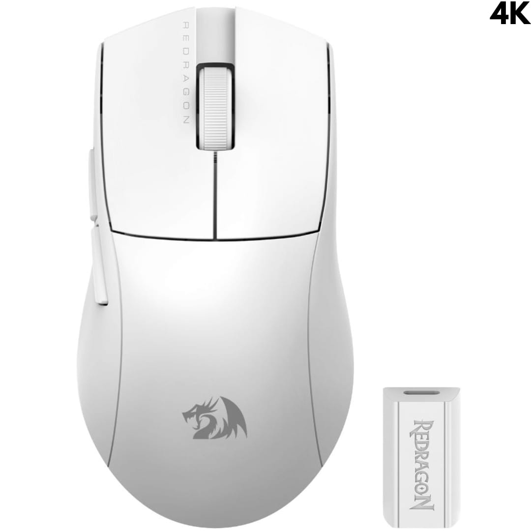 Mouses Redragon K1NG Pro M916W-PRO-4K (White)