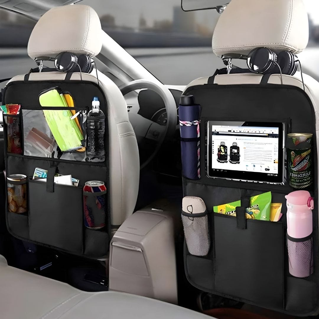 Organizador de Asiento para Auto Bolsillos Multiples