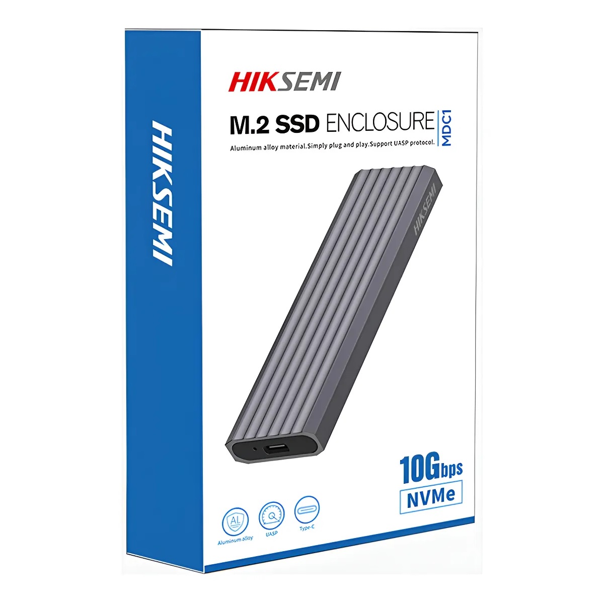 Carry Disk M.2 Nvme Ssd Hiksemi Usb 3.2 Y Tipo C 10gbps