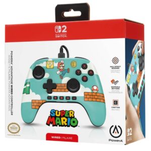 Control PowerA Advantage Wired Mario Time para Nintendo Switch 2