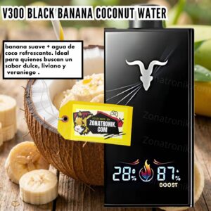 IGNITE V300 BLACK BANANA COCONUT WATER