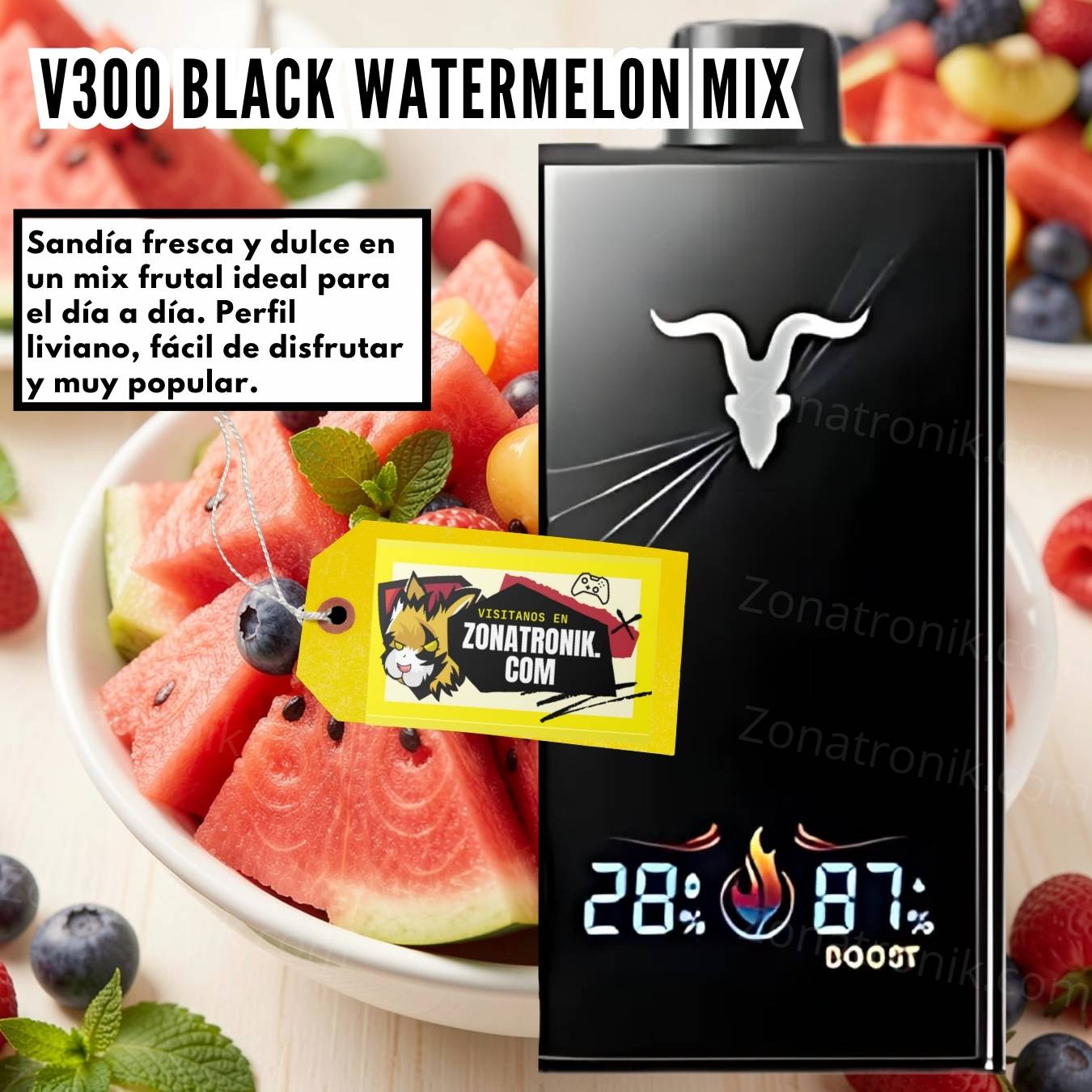 IGNITE V300 BLACK WATERMELON MIX