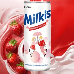 Lotte Milkis Strawberry 250ml