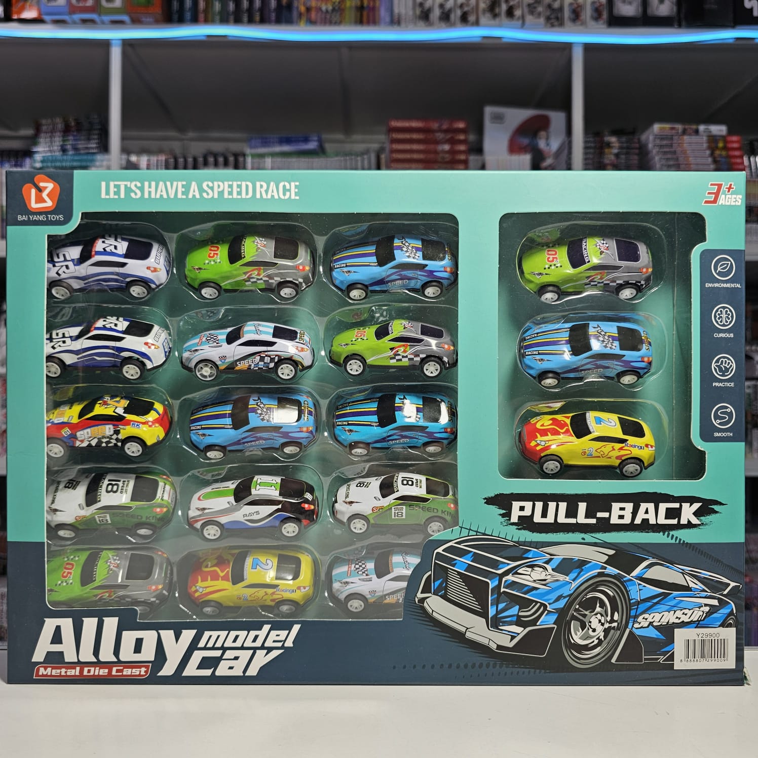 Set de auto x18 a friccion