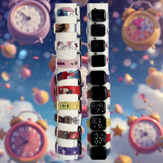 RELOJ CUADRADO NIÑOS x1