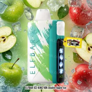 ELFBAR ICE KING 40K Double Apple Ice