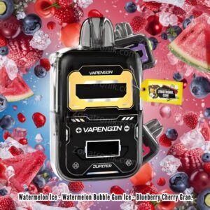 MAX BAR 30.000 PUFF Watermelon Ice - Watermelon Bubble Gum Ice - Blueberry Cherry Granberry Ice