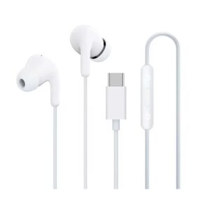 AURICULARES XIAOMI EARPHONES M2413E1 TYPE-C C/MIC CABO 1.25MT BHR8931GL WHITE