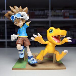 Figura Taichi Yagami y Agumon - Digimon Adventure