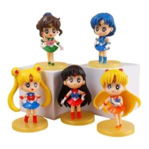 Set Figuras Sailor Moon x5
