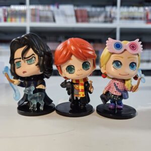 Set figuras Harry Potter x3